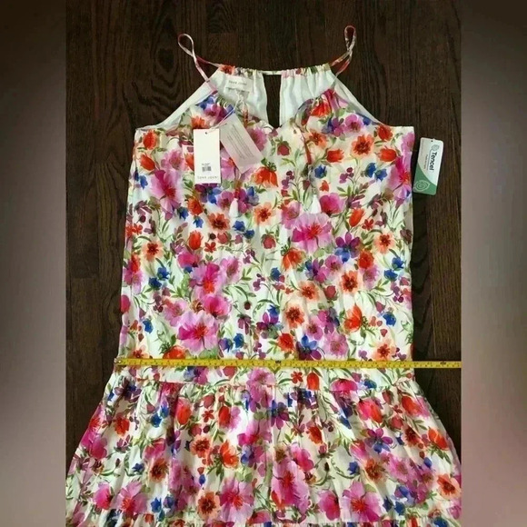 Dear John/Anthropologie Women's M Ryo Strap Halter Maxi Dress Garden Party NWT!! - Picture 12 of 16